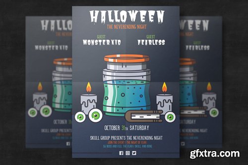 Halloween Poster Template 2