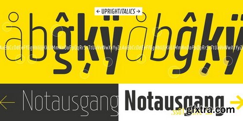 XXII Neue Norm Rounded Condensed Font Family (RETAIL)