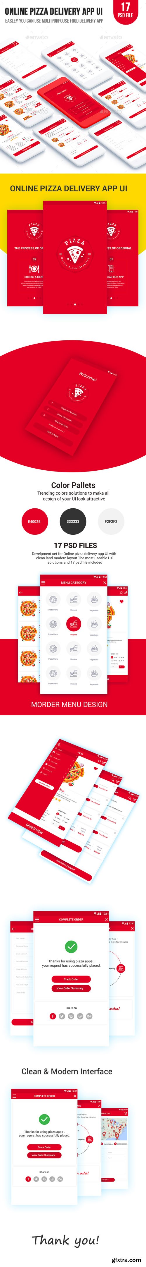 GR - Online Pizza Delivery App UI 20787998