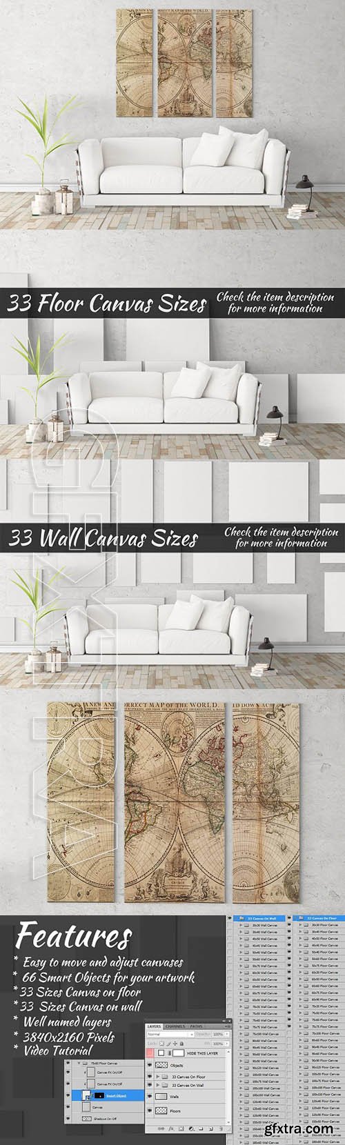 CreativeMarket - Canvas Mockups Vol 522 1967782