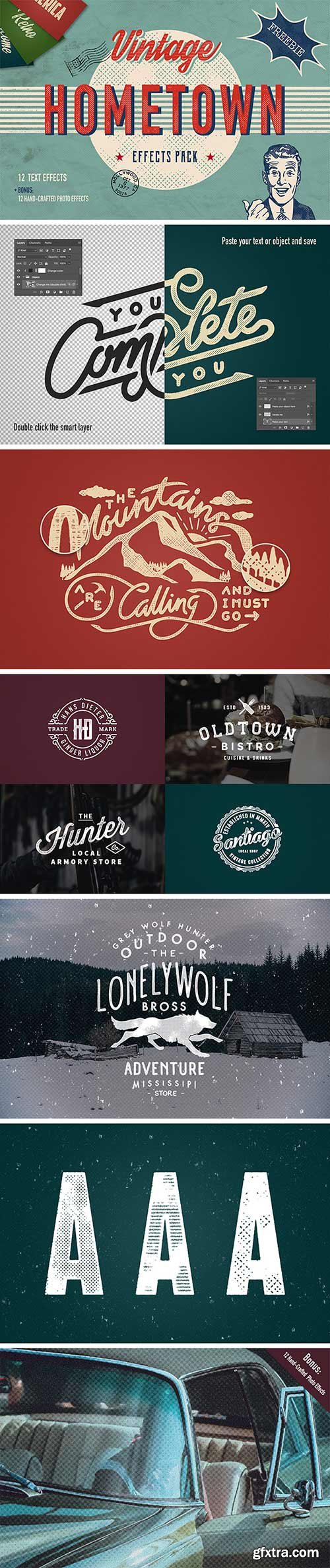 Hometown Vintage Effects Pack