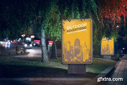 CreativeMarket Outdoor Advertising Mock-Up Vol.2 1981708