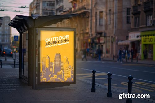 CreativeMarket Outdoor Advertising Mock-Up Vol.2 1981708