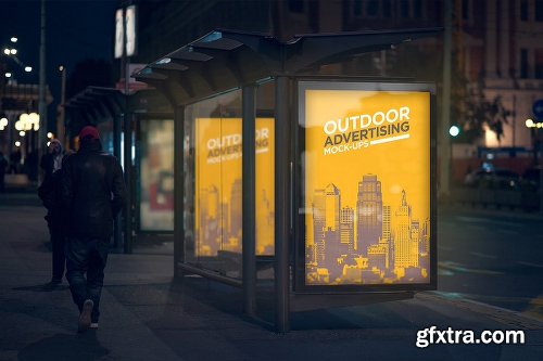 CreativeMarket Outdoor Advertising Mock-Up Vol.2 1981708