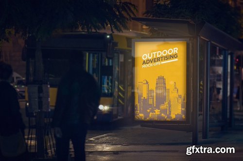 CreativeMarket Outdoor Advertising Mock-Up Vol.2 1981708