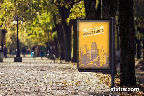 CreativeMarket Outdoor Advertising Mock-Up Vol.2 1981708