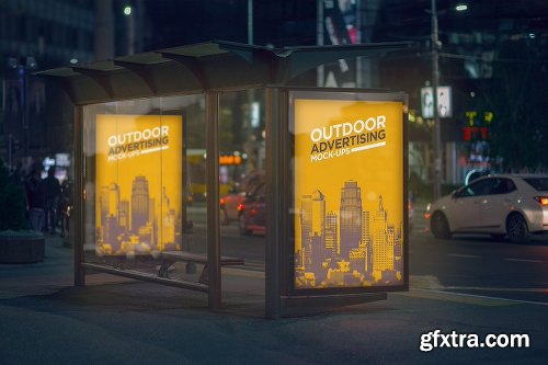 CreativeMarket Outdoor Advertising Mock-Up Vol.2 1981708