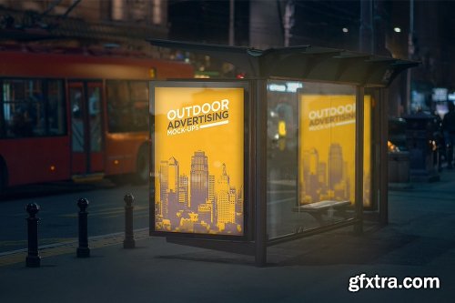 CreativeMarket Outdoor Advertising Mock-Up Vol.2 1981708