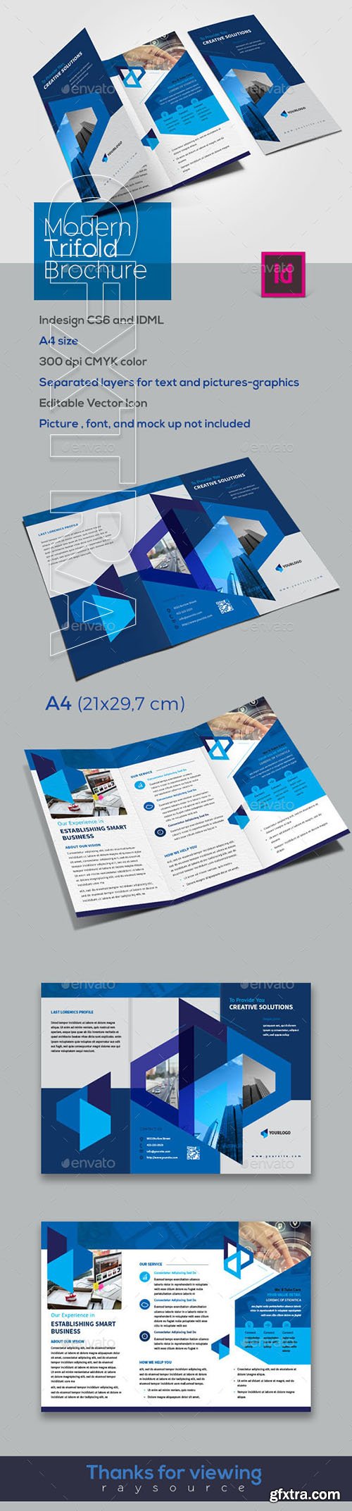 GraphicRiver - Creative Trifold Brochure 20795634