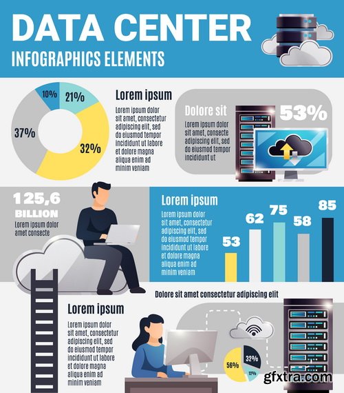 Vectors - Infographics with People 64