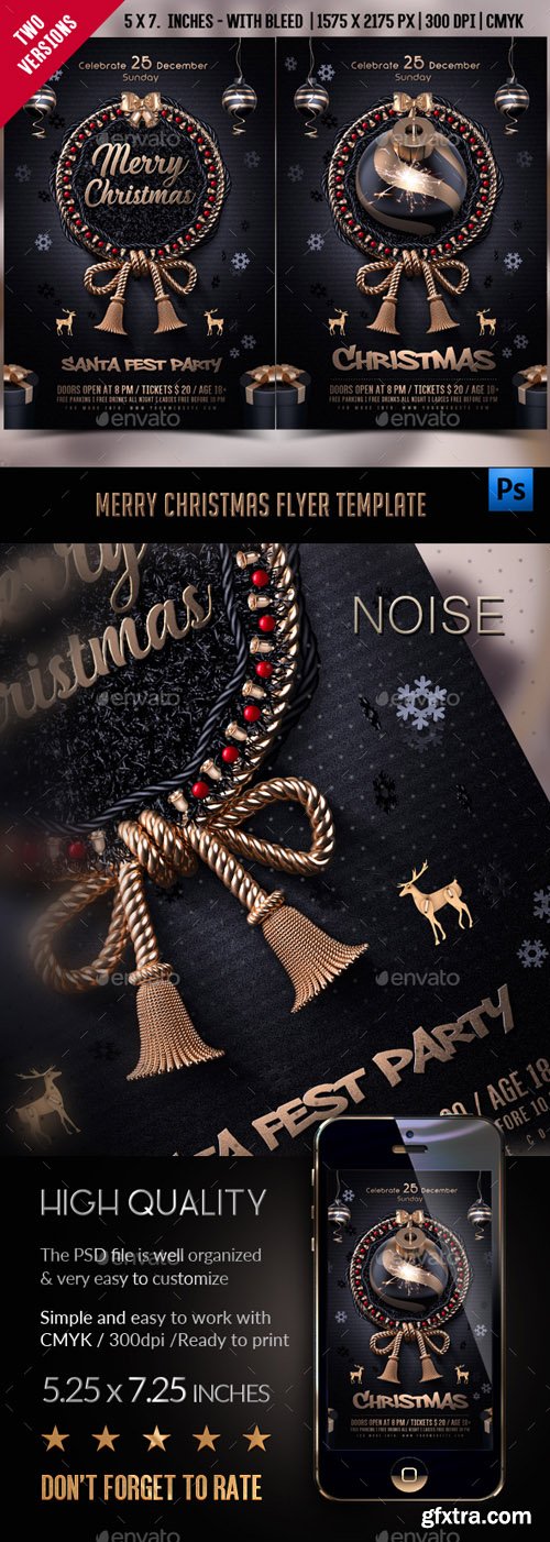 GR - Merry Christmas Flyer Template 20836094