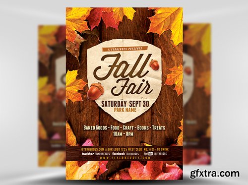 Fall Festival Flyer Template