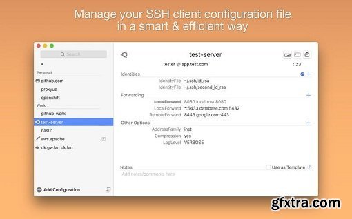 SSH Config Editor 1.5.3 (macOS)