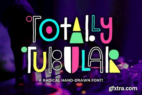 Totally Tubular Font Family - 2 Fonts