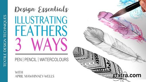 Design Essentials - Illustrating Feathers 3 Ways