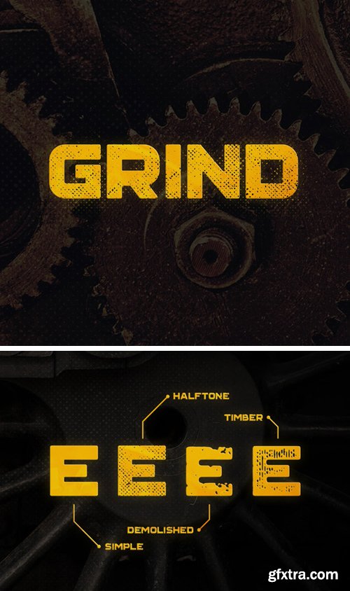 Grind Font Family