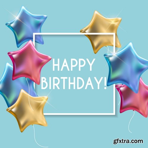 Vectors - Birthday Backgrounds 31