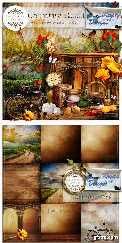 Scrap Kit - Country Road