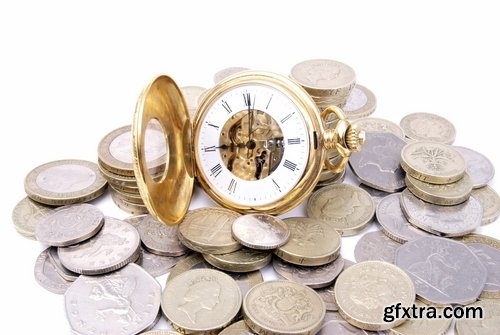 Time is money clock business profits 25 HQ Jpeg