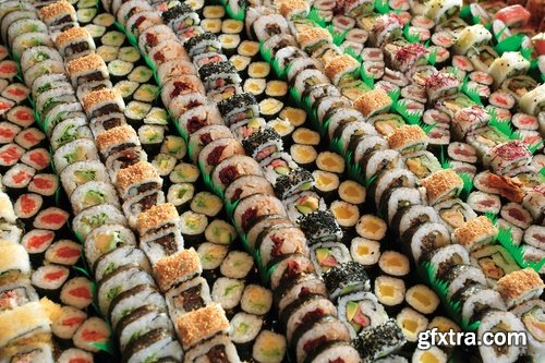 Sushi sea food rice seaweed caviar 25 HQ Jpeg