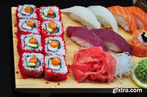 Sushi sea food rice seaweed caviar 25 HQ Jpeg