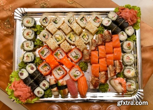 Sushi sea food rice seaweed caviar 25 HQ Jpeg