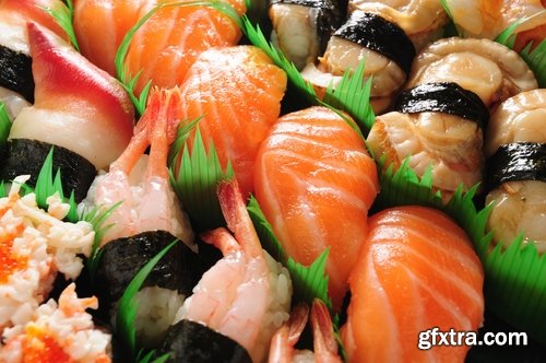 Sushi sea food rice seaweed caviar 25 HQ Jpeg