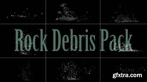 Videohive - Rock Debris Pack - 7023127