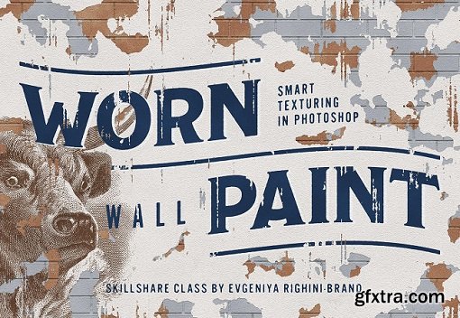 Worn Wall Paint Texturing Effects in Photoshop