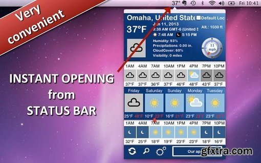 Weather 5 days + v1.3 (macOS)