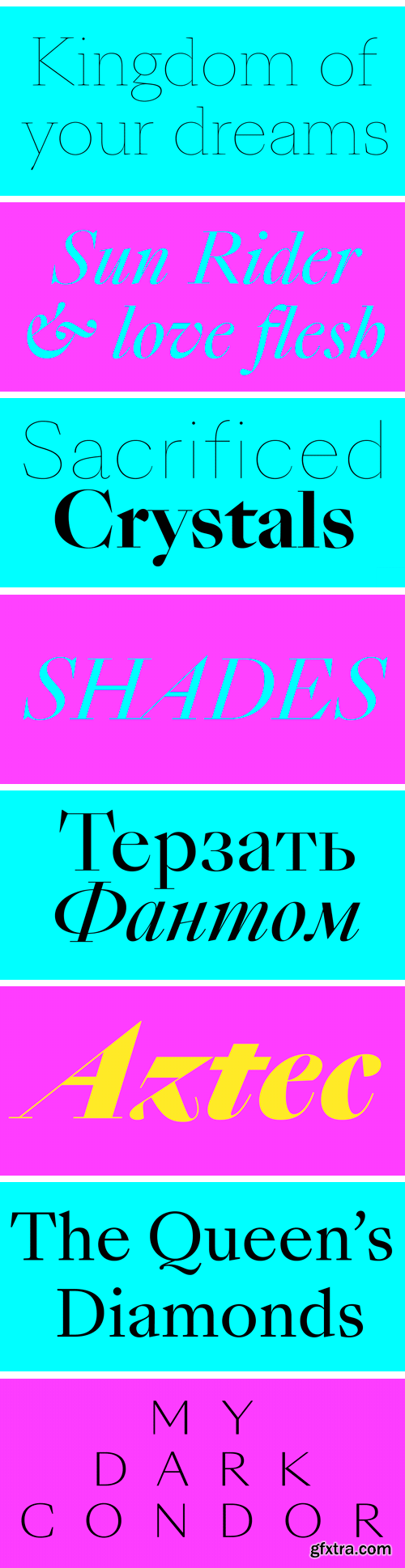 SangBleu Full Typeface (ver. 2.5) + Cyrillic Support