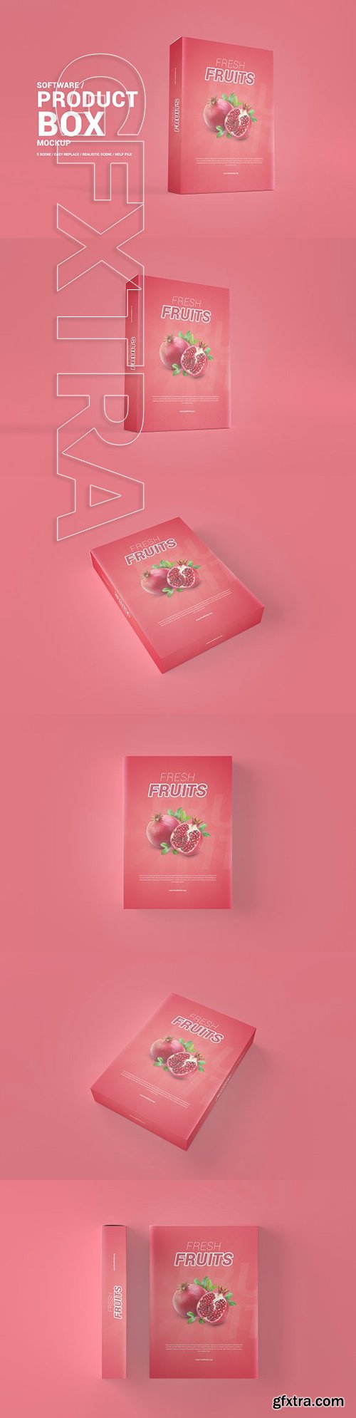 CreativeMarket - Software Product Box Mockup 1985748