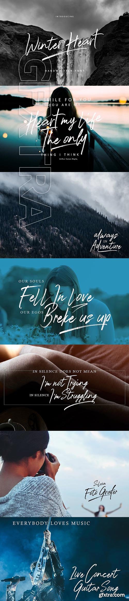 CreativeMarket - Winter Heart 1969050