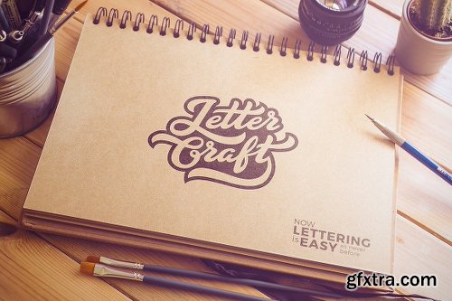 CreativeMarket Letter Craft font 1467788