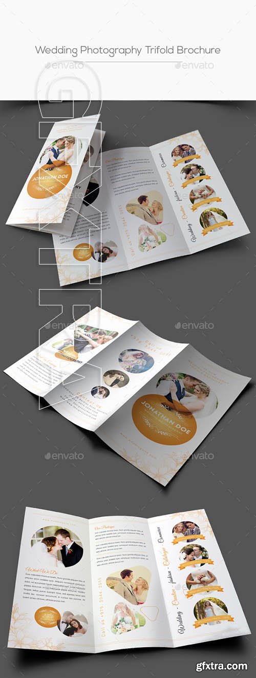 GraphicRiver - Wedding Photography Trifold Brochure 20836672