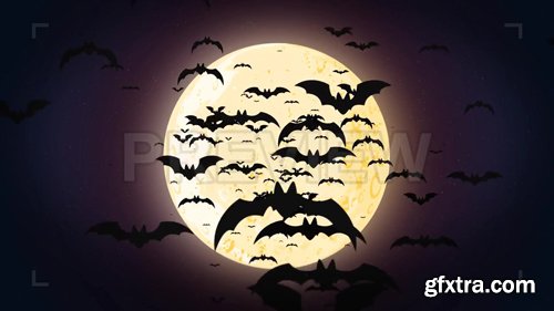 MA - Halloween Bats