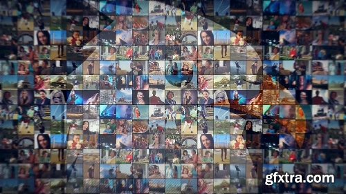 Videohive Simple Mosaic Logo 20287586