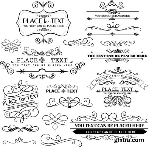 Vectors - Ornamental Vintage Labels 53