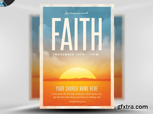 Faith Church Event Flyer