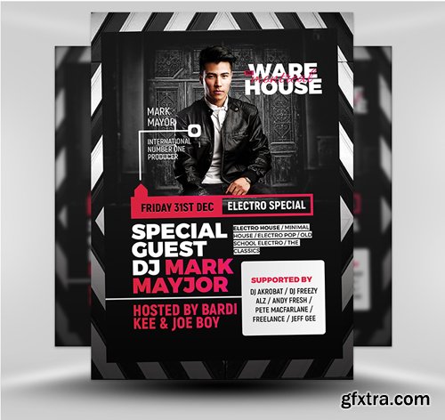 The Warehouse Bar Flyer Template v2