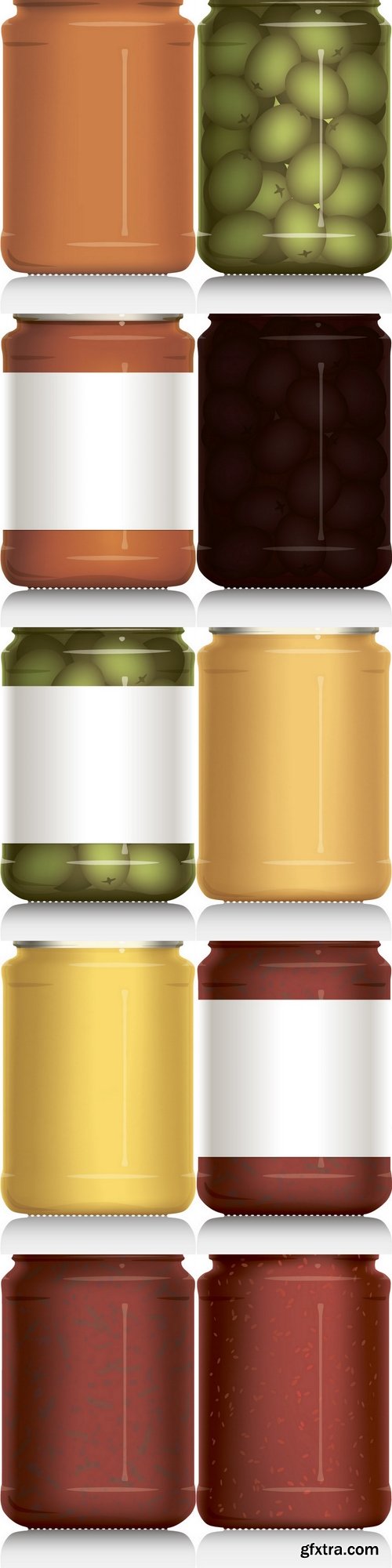 Jar vector visual illustration