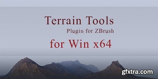 Gumroad - Terrain Tools 1.4 - ZBrush Plugin