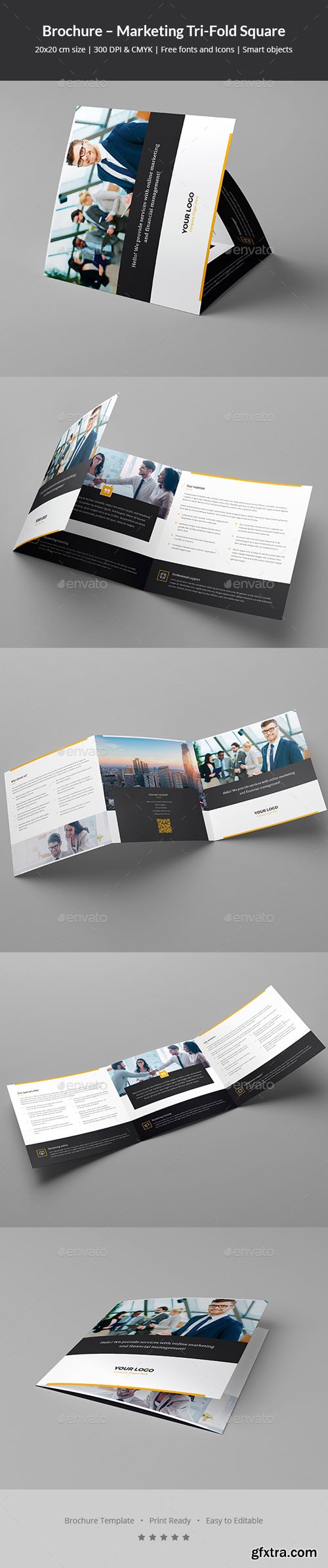 GR - Brochure – Marketing Tri-Fold Square 20859823