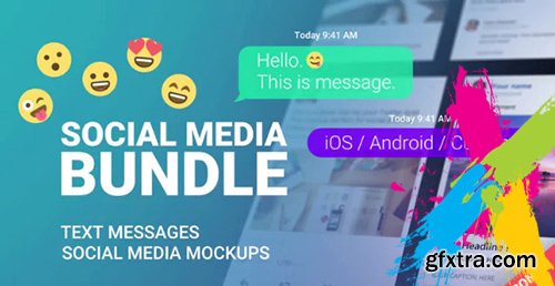 Text Messages And Mockups - After Effects