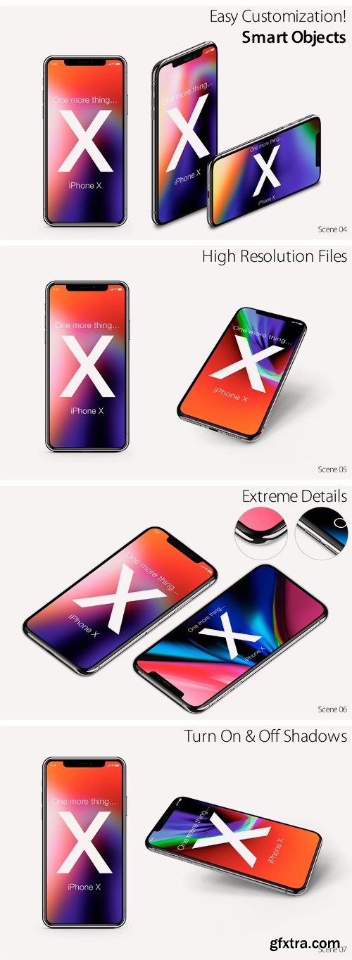 CM - iPhone X Mock-ups Pack 1906633