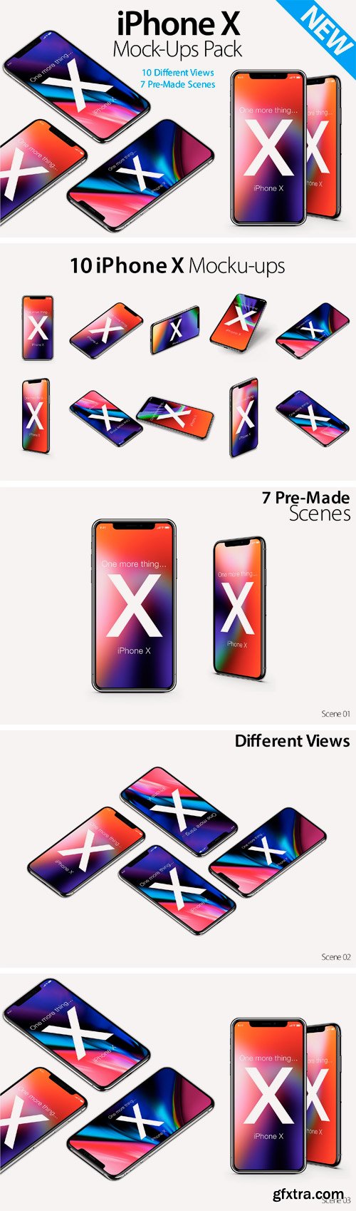 CM - iPhone X Mock-ups Pack 1906633