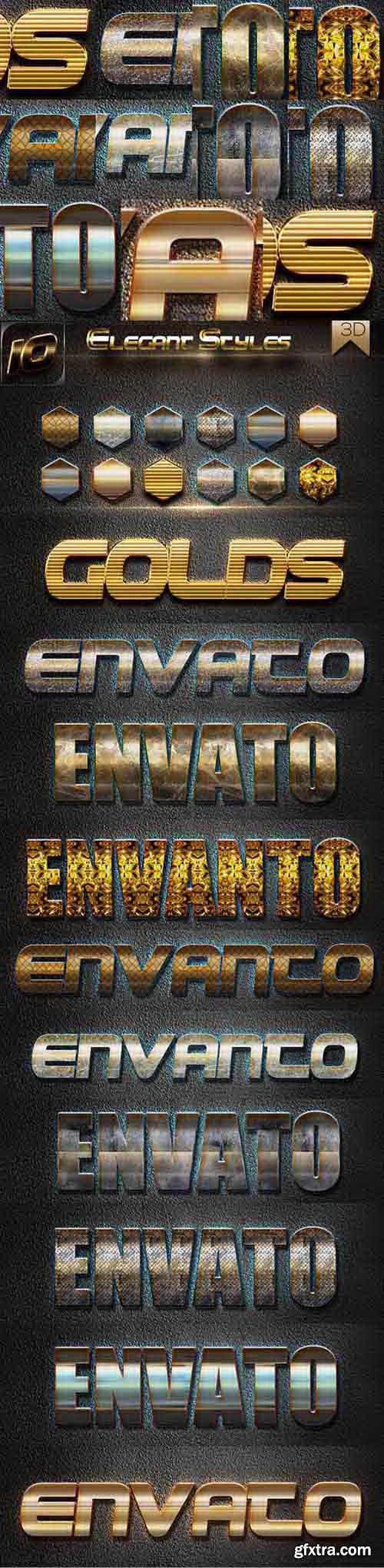 GraphicRiver - 10 3D Text Styles D_30 20696445