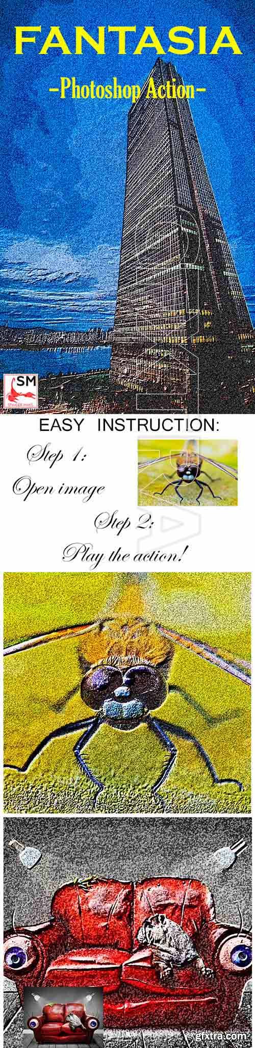 GraphicRiver - Fantasia Photoshop Action 20844588
