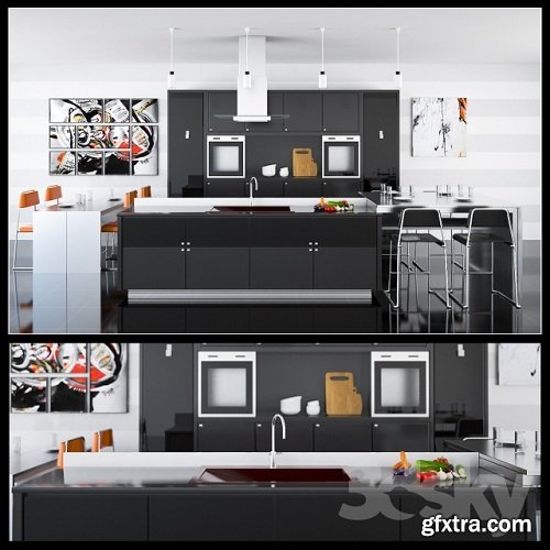 KITCHEN 4 3d model