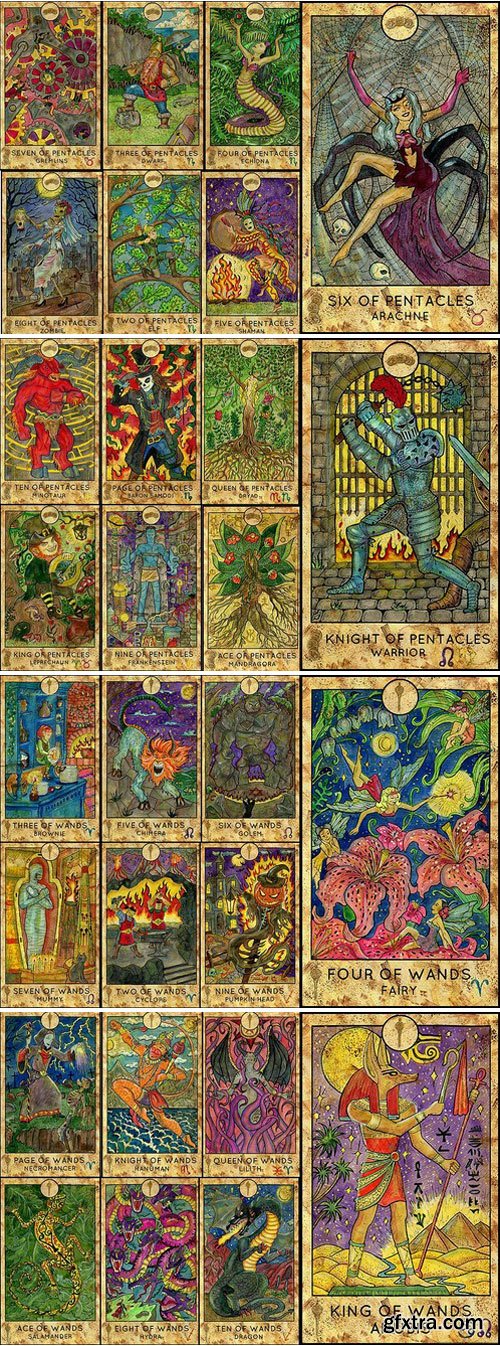 CM - Fantasy World Tarot/full deck 1890740